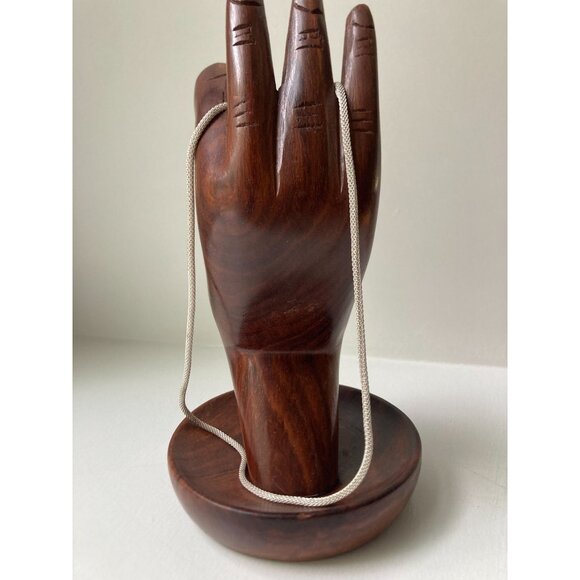 Sterling Silver Mesh Chain Necklace 18" SU Italy 925 - Picture 1 of 5